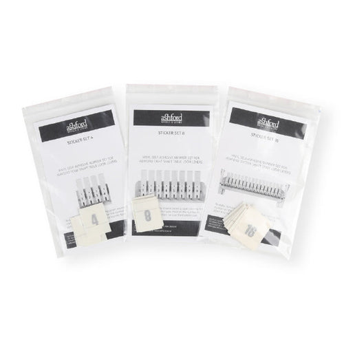 Ashford Table Loom Lever Stickers - Sticker - SS4 - Mooroolbark Wool