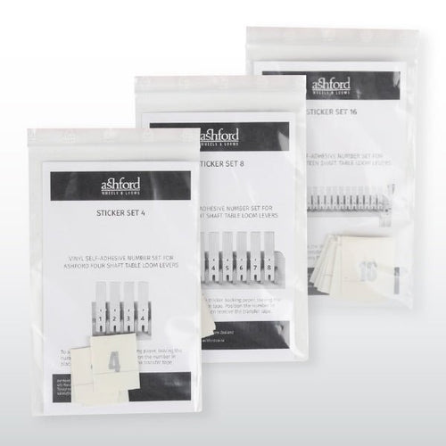 Ashford Table Loom Lever Stickers - Sticker - SS4 - Mooroolbark Wool