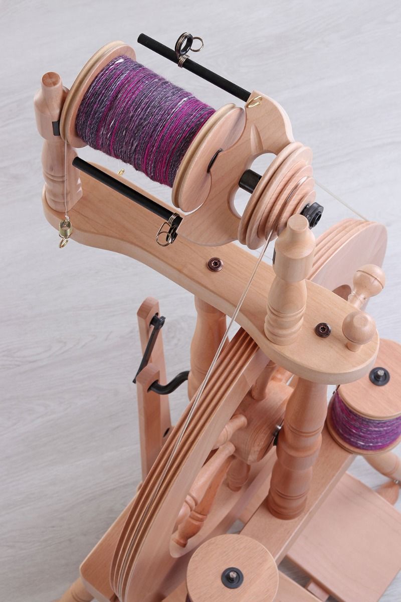 Ashford Traveller 3 Spinning Wheel - Natural TSW3 - Mooroolbark Wool