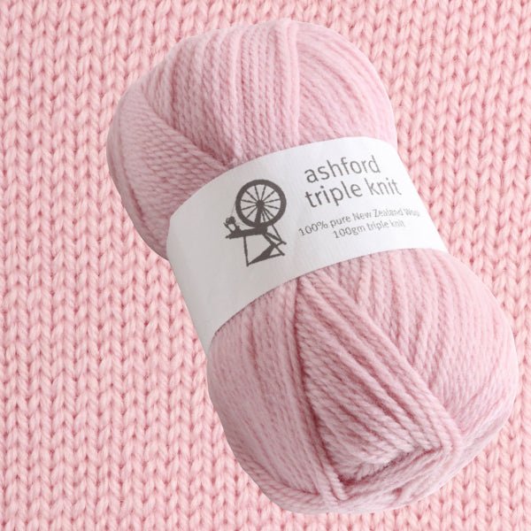 Ashford Triple Knit 100% pure wool - Ballet - 803 - Mooroolbark Wool