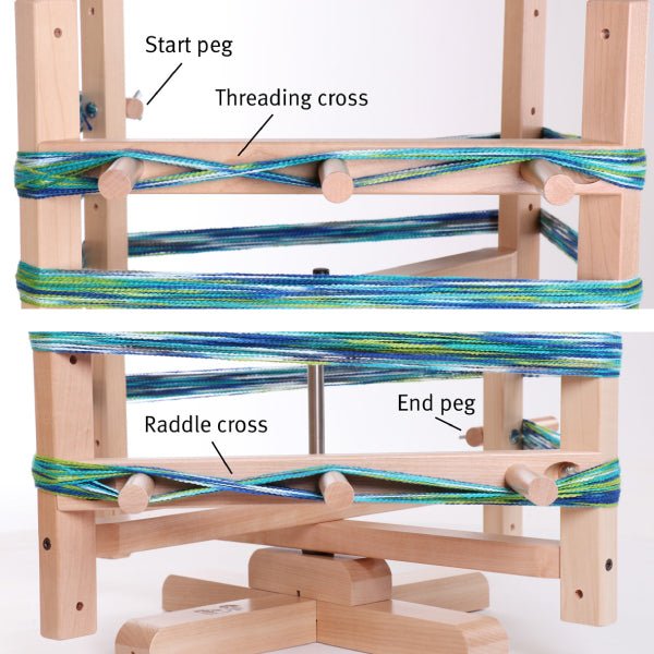 Ashford Warping Mill - WM - Mooroolbark Wool