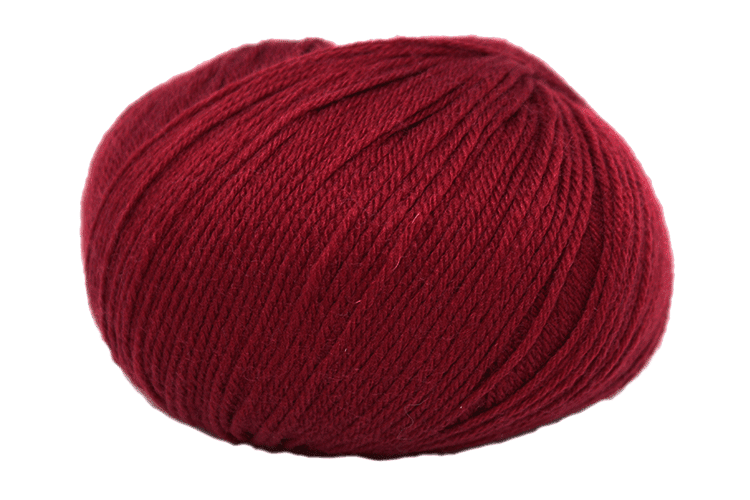 Bambini 4 ply 16 - Burgundy - Mooroolbark Wool