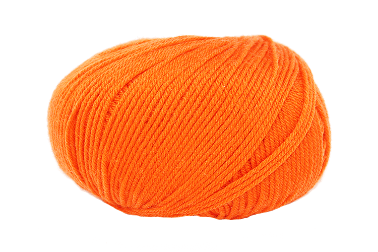 Bambini 4 ply 23 - Orange - Mooroolbark Wool