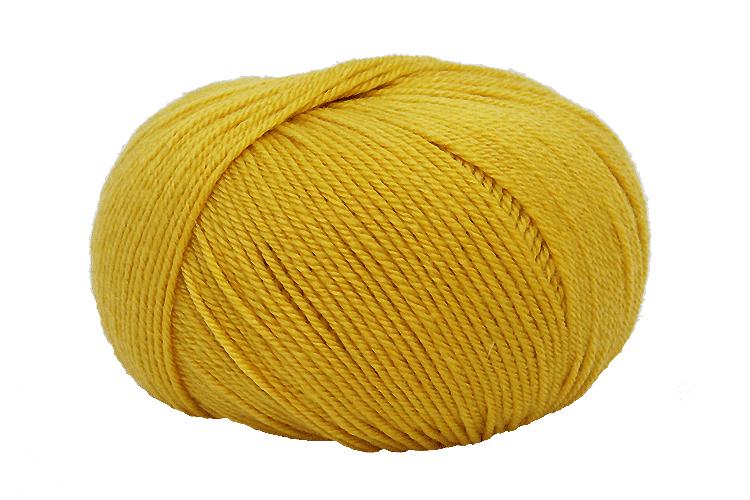 Bambini 4 ply 241 - Mustard - Mooroolbark Wool