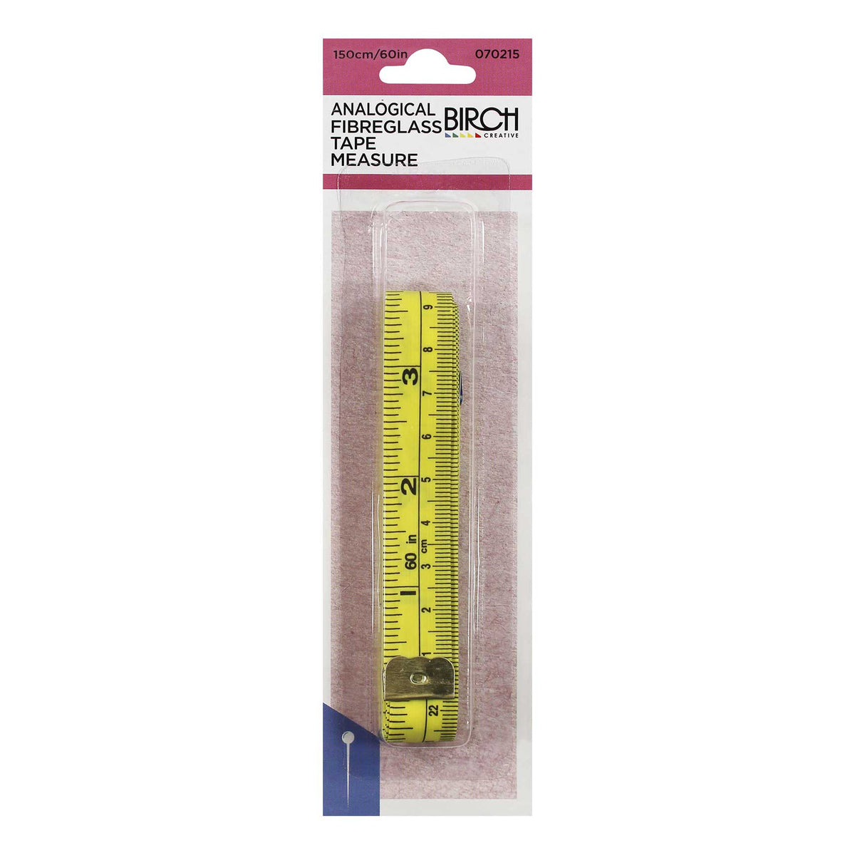 Birch Analogical Fibreglass Tape Measure - 070215 - Mooroolbark Wool