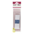 Birch Braided Elastic White 25mm x 1m - 009045 - Mooroolbark Wool