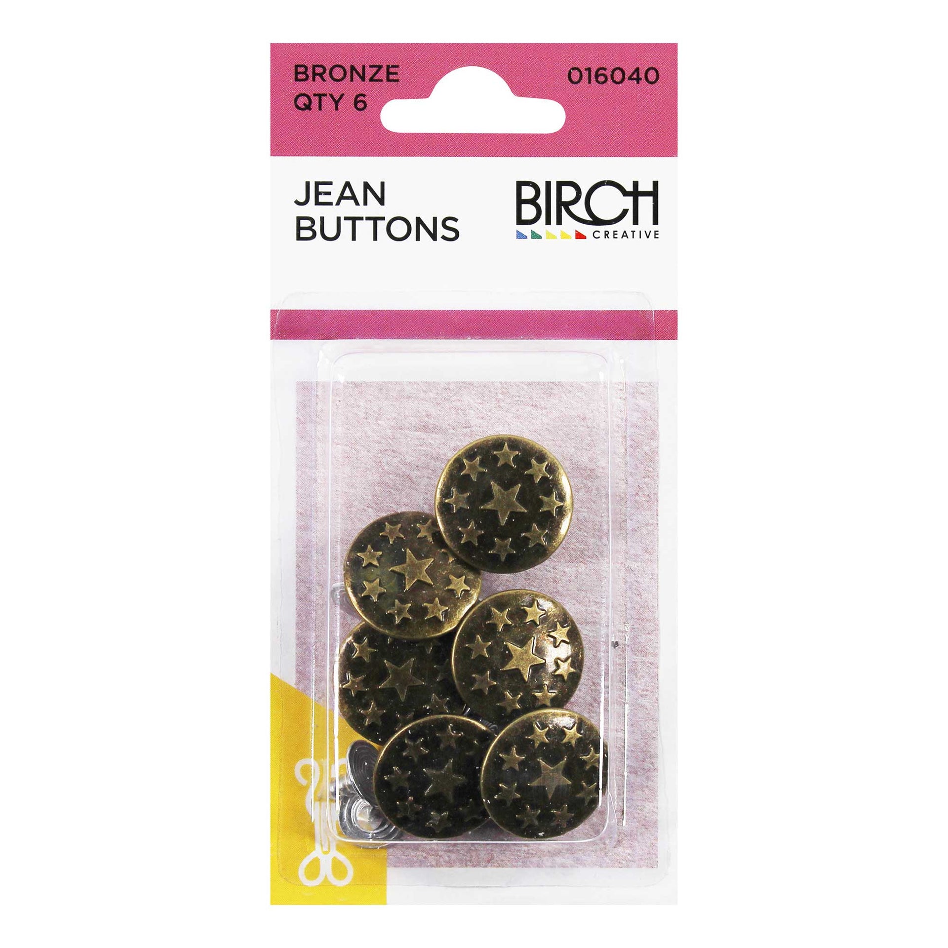 Birch Jean Buttons 016040 - Mooroolbark Wool
