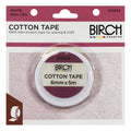 Birch Cotton Tape - 6mm x 5m White - 070255 - Mooroolbark Wool