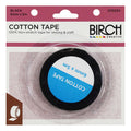 Birch Cotton Tape - 6mm x 5m White - 070255 - Mooroolbark Wool