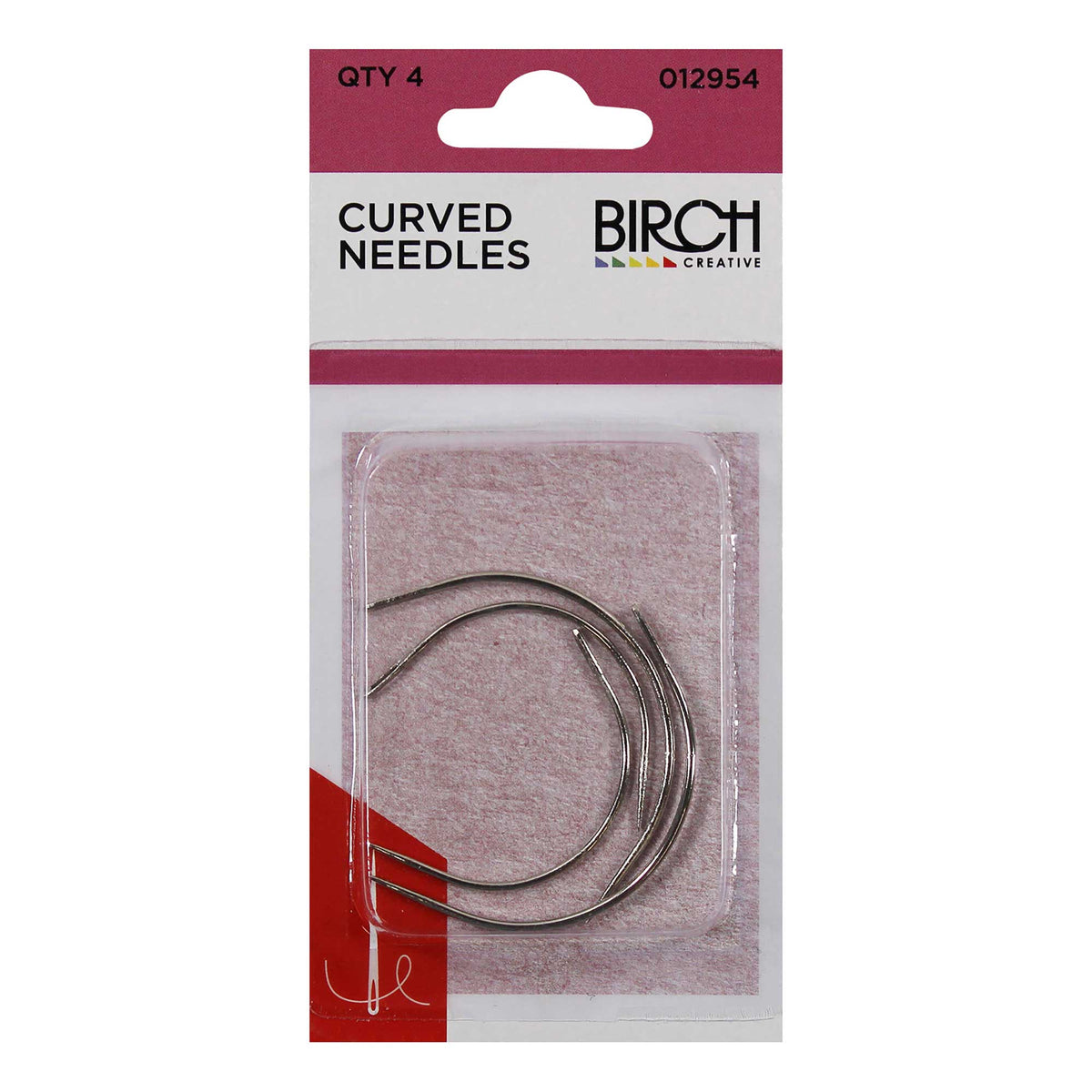 Birch Curved Needles 012954 - Mooroolbark Wool