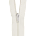 Birch Dress Zip - 15cm White 101 - Mooroolbark Wool