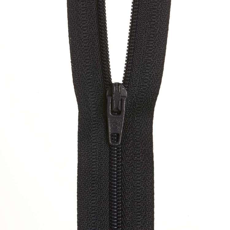 Birch Dress Zip - 56cm Black 310 - Mooroolbark Wool