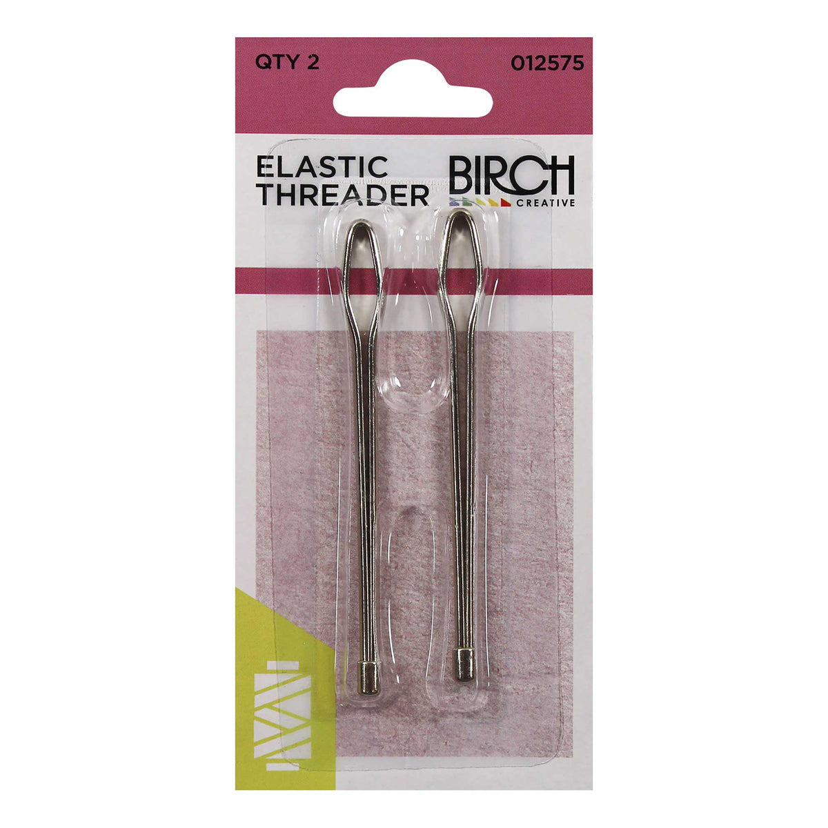 Birch Elastic Threader 012575 - Mooroolbark Wool