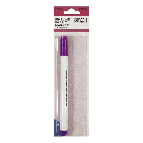 Birch Fineline Fabric Marker 024536 - Mooroolbark Wool