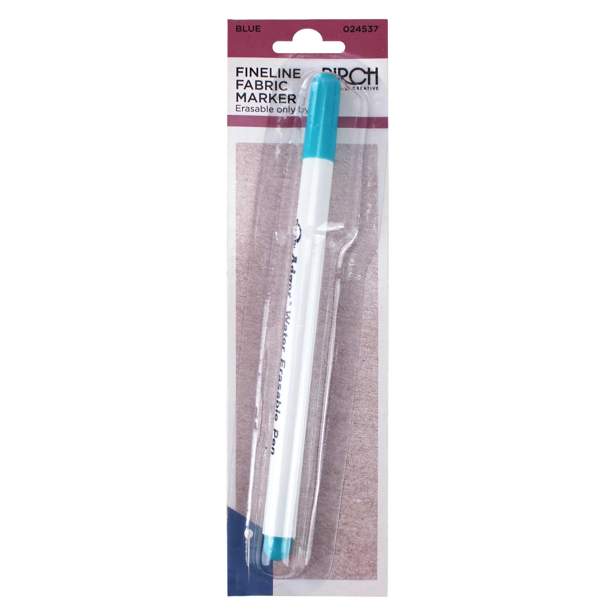 Birch Fineline Marker - Blue - 024537 - Mooroolbark Wool