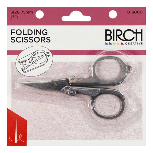 Birch Folding Scissors - 018000 - Mooroolbark Wool
