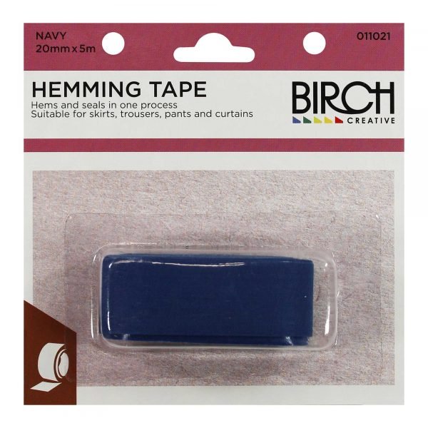 Birch Hemming Tape - Navy - Mooroolbark Wool