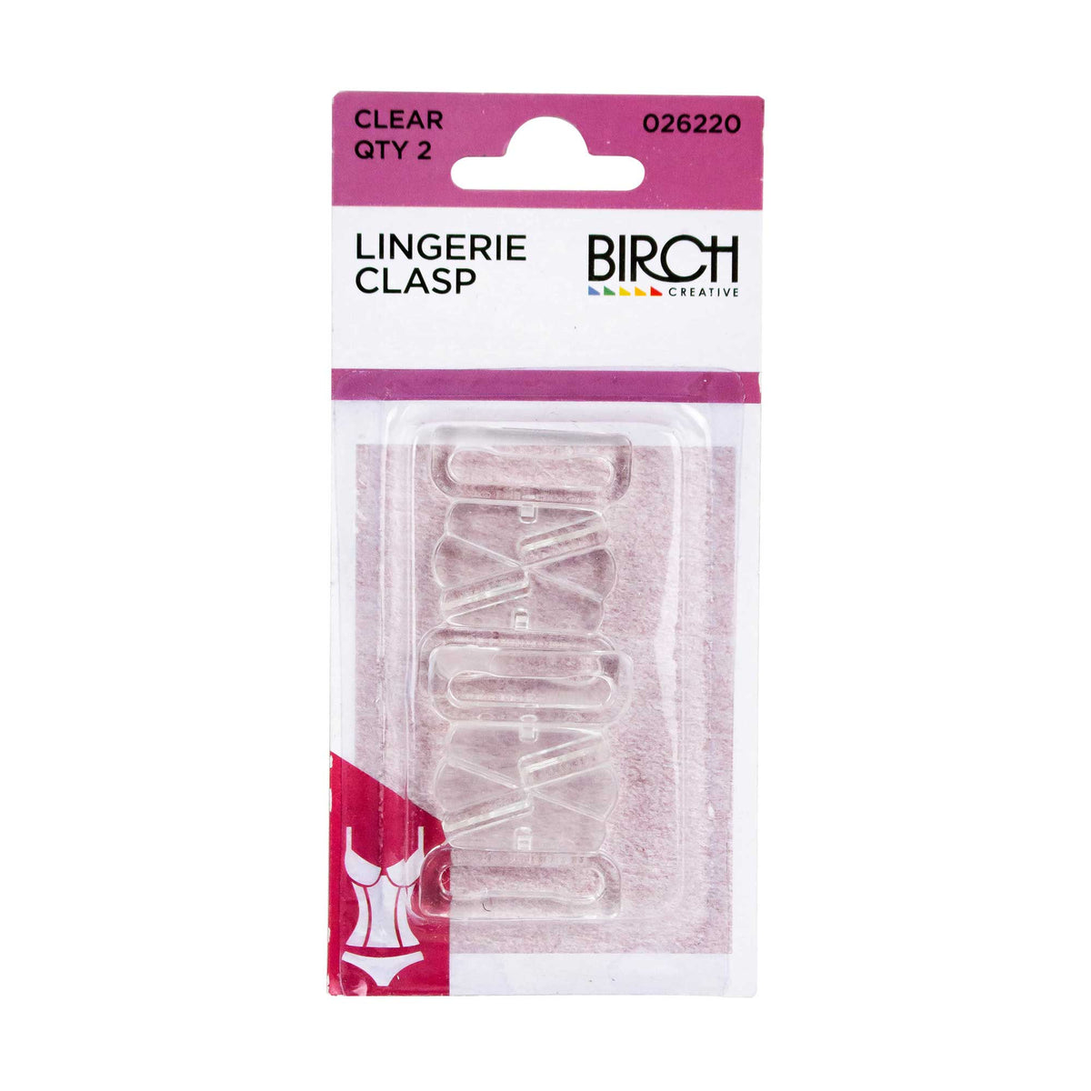 Birch Lingerie Clasp 026220 - Mooroolbark Wool
