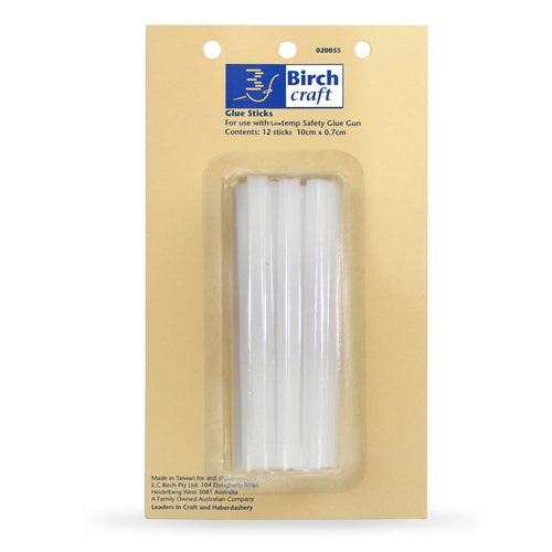 Birch Low Temperature Glue Sticks 020055 - Mooroolbark Wool
