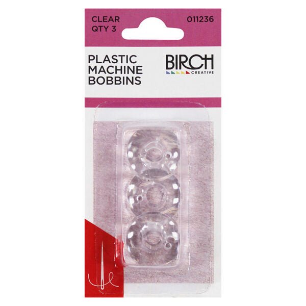 Birch Machine Bobbins Plastic 011236 - Mooroolbark Wool