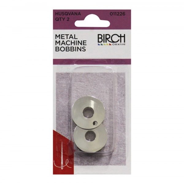 Birch Machine Bobbins Plastic Husqvarna 011226 - Mooroolbark Wool