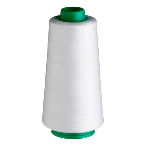 Birch Overlocking Thread 2500m -Polyester 004612 - 351 White - Mooroolbark Wool