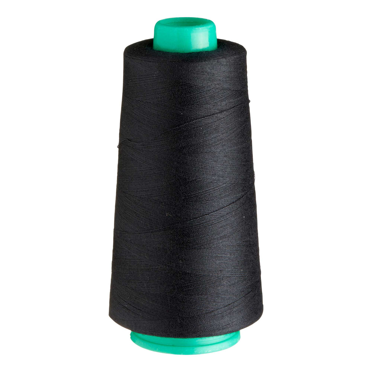 Birch Overlocking Thread 2500m -Polyester 004612 - 352 Black - Mooroolbark Wool