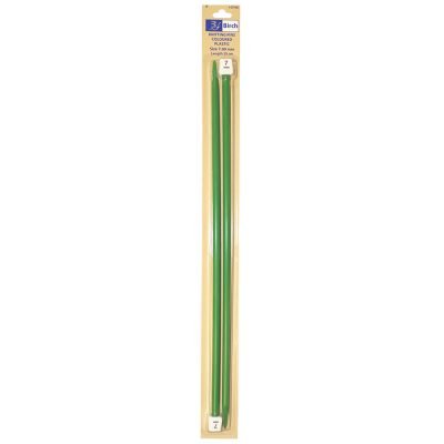Birch Plastic Knitting Needles 35cm - 2.00mm - Mooroolbark Wool