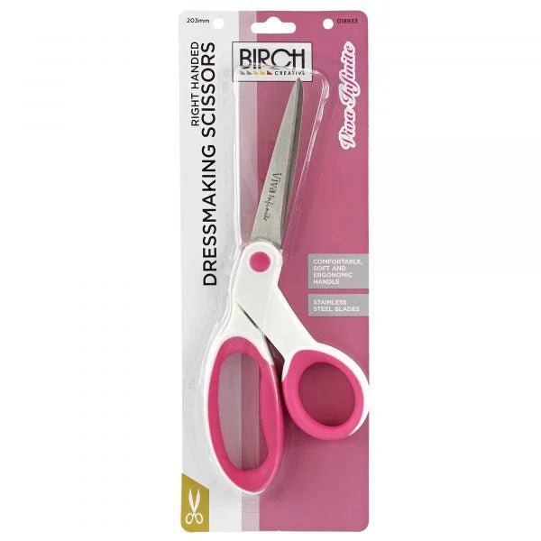 Birch right-Handed Dressmaking Scissors - Mooroolbark Wool
