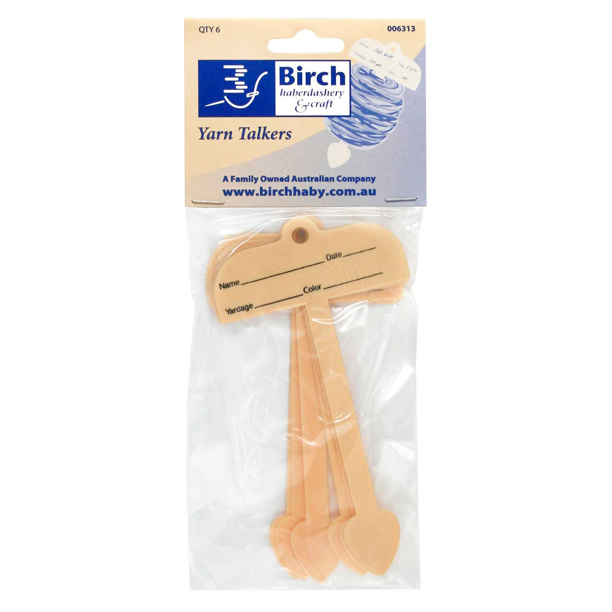 Birch Yarn Talkers - 006313 - Mooroolbark Wool