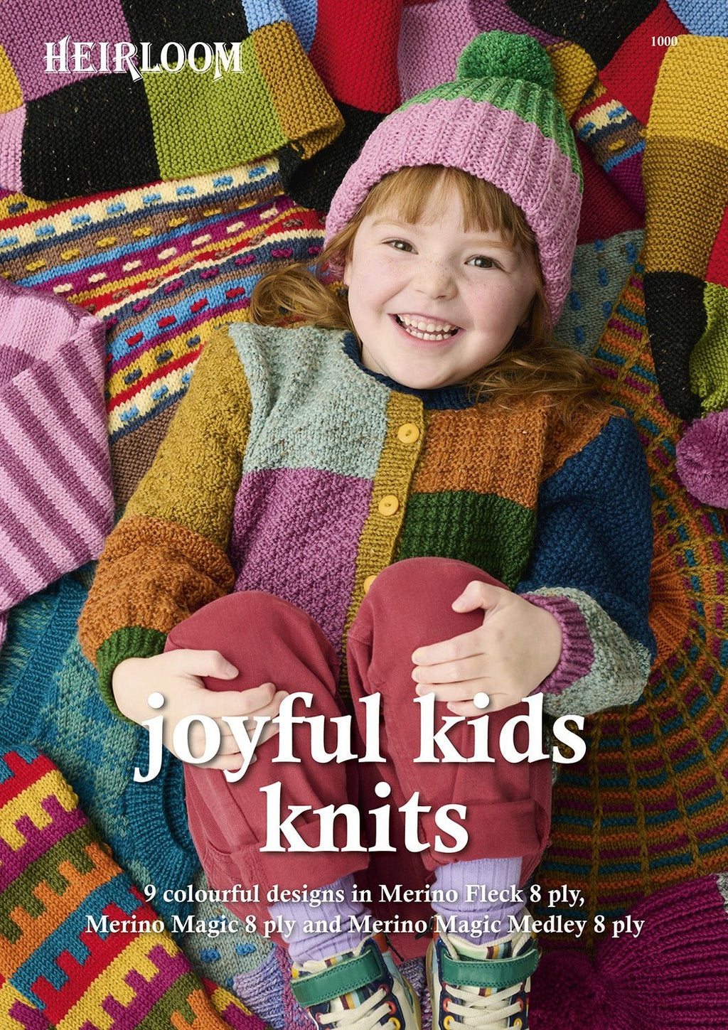 Book 1000 - Heirloom Joyful Kids Knits 8 Ply - Mooroolbark Wool