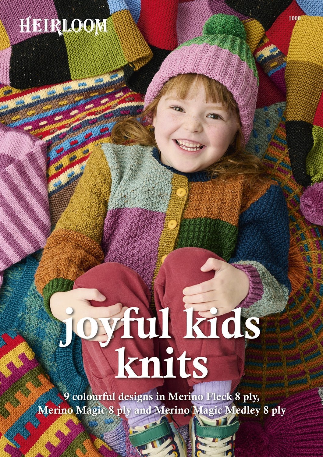 Book 1000 - Heirloom Joyful Kids Knits 8 Ply - Mooroolbark Wool
