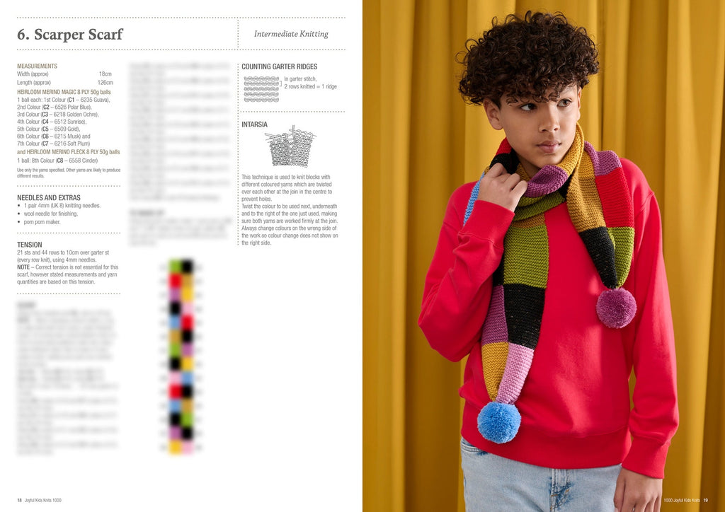 Book 1000 - Heirloom Joyful Kids Knits 8 Ply - Mooroolbark Wool