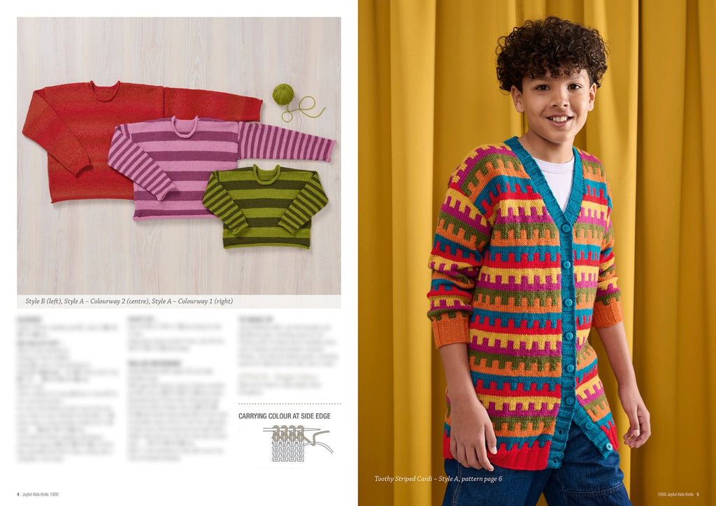 Book 1000 - Heirloom Joyful Kids Knits 8 Ply - Mooroolbark Wool