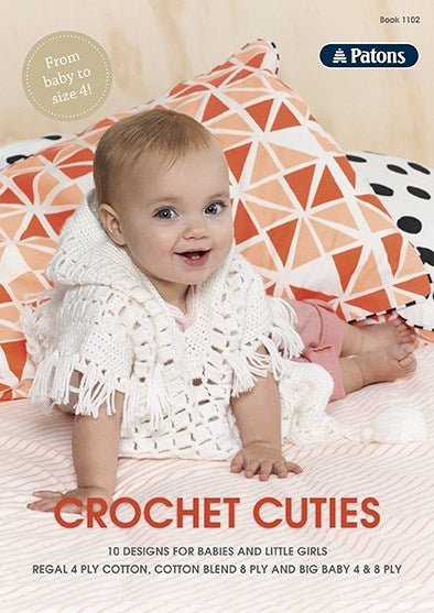 Book 1102 - Patons Crochet Cuties - Mooroolbark Wool