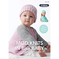 Book 1105 - Patons Mod Knits In Big Baby - Mooroolbark Wool