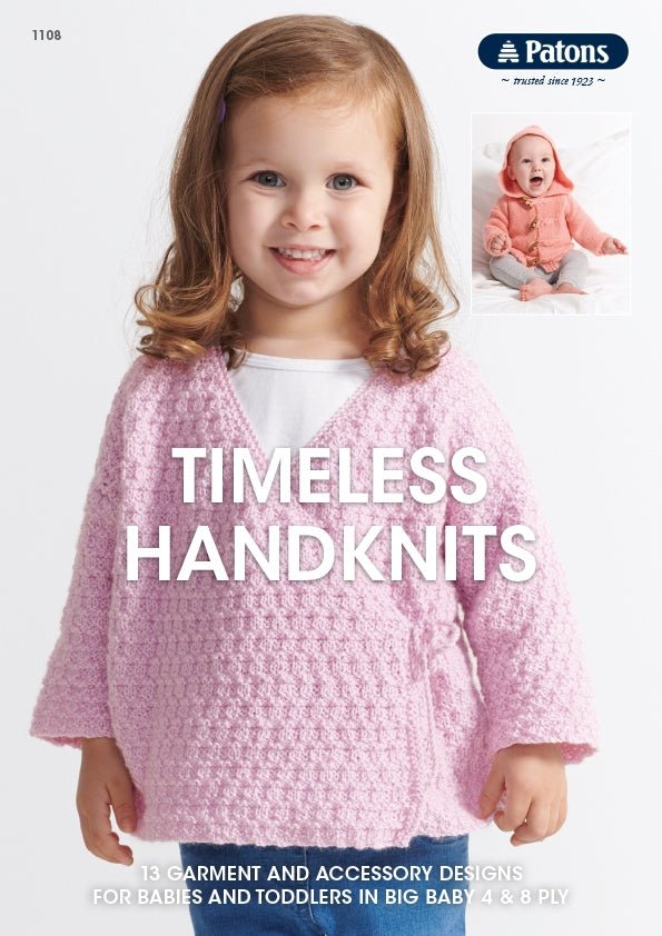Book 1108 - Timeless Handknits - Mooroolbark Wool