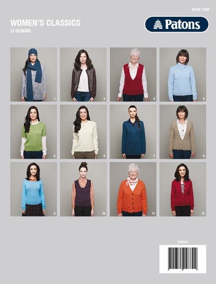 Book 1308 - Patons Women's Classics - Mooroolbark Wool