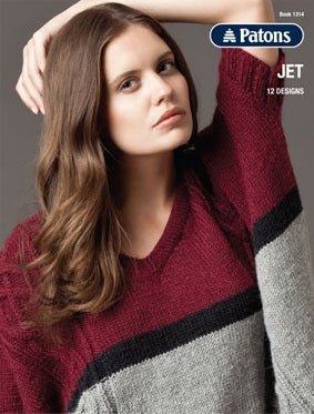 Book 1314 - Patons Jet - Mooroolbark Wool