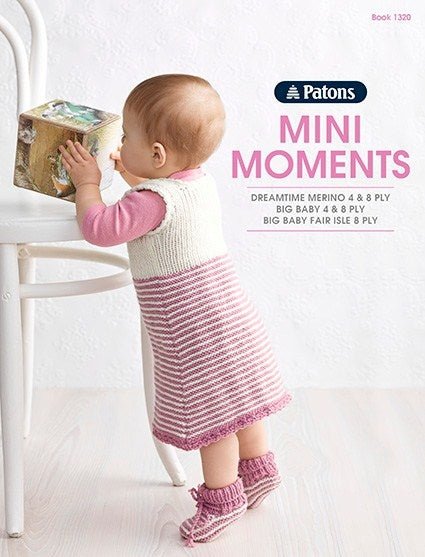 Book 1320 - Patons Mini Moments - Mooroolbark Wool