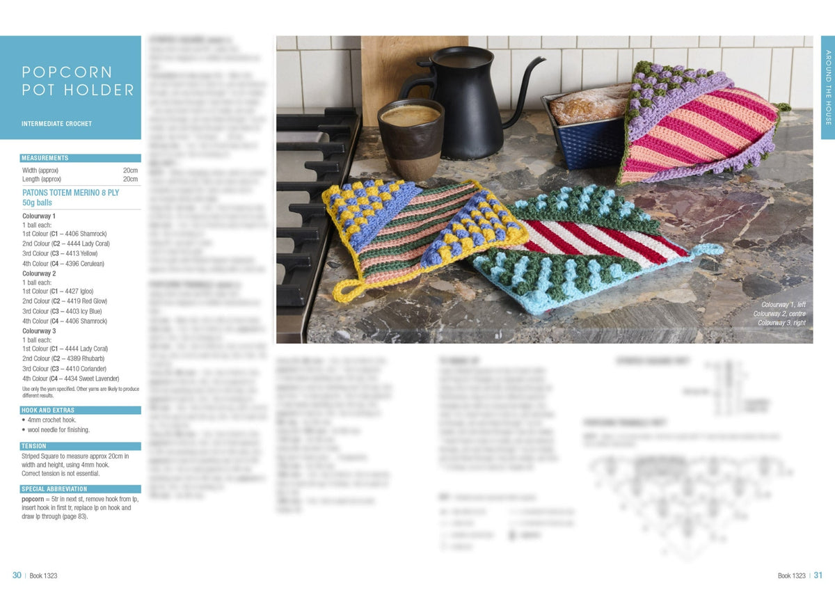 Book - 1323 Patons - Big Book Of Small Projects Crochet - Mooroolbark Wool
