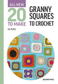 Book - 20 to Make Granny Squares to crochet - Mooroolbark Wool