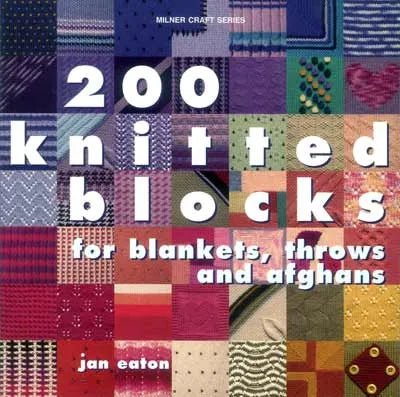 Book - 200 Knitted Blocks - Mooroolbark Wool