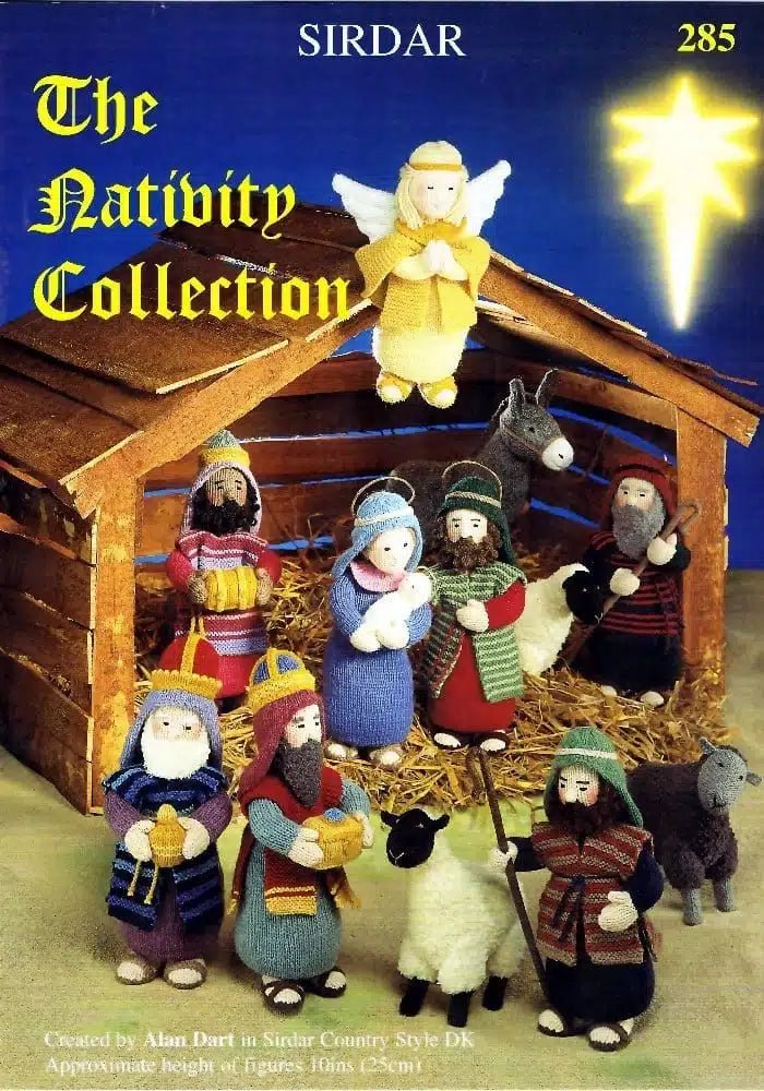 Book 285 - Sirdar The Nativity Collection - Mooroolbark Wool