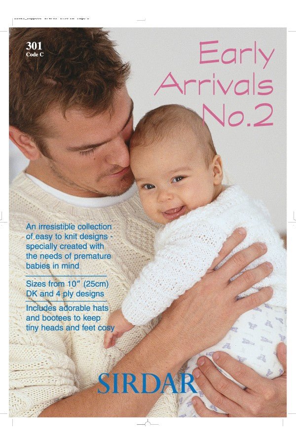 Book 301 - Sirdar Early Arrivals No.2 - Mooroolbark Wool