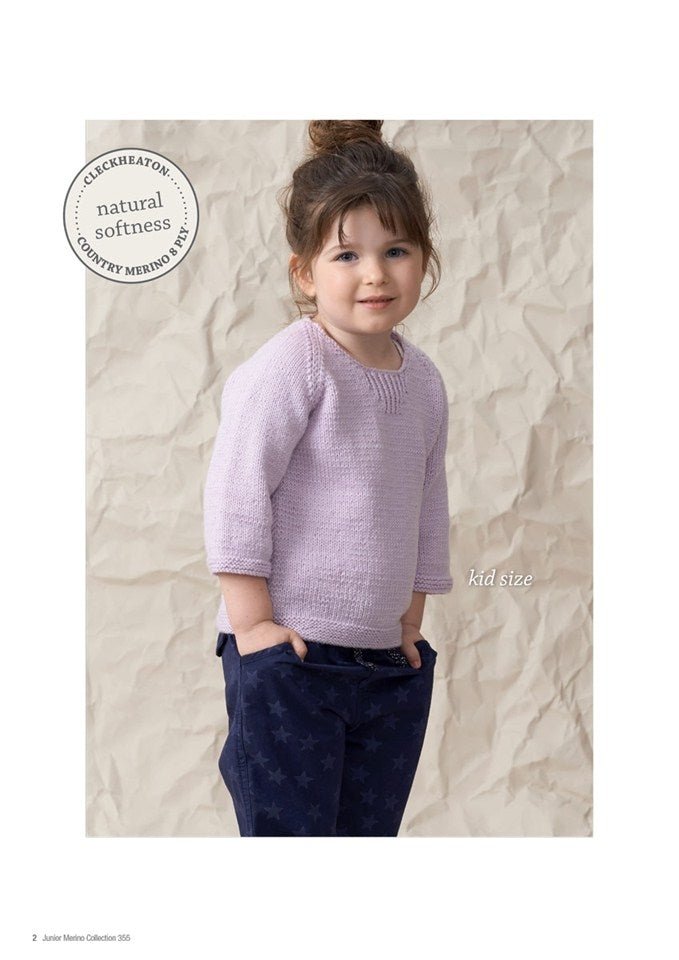 Book 355 - Junior Merino Collection - Mooroolbark Wool