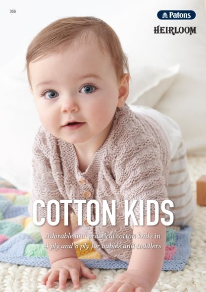 Book 366 - Cotton Kids - Mooroolbark Wool