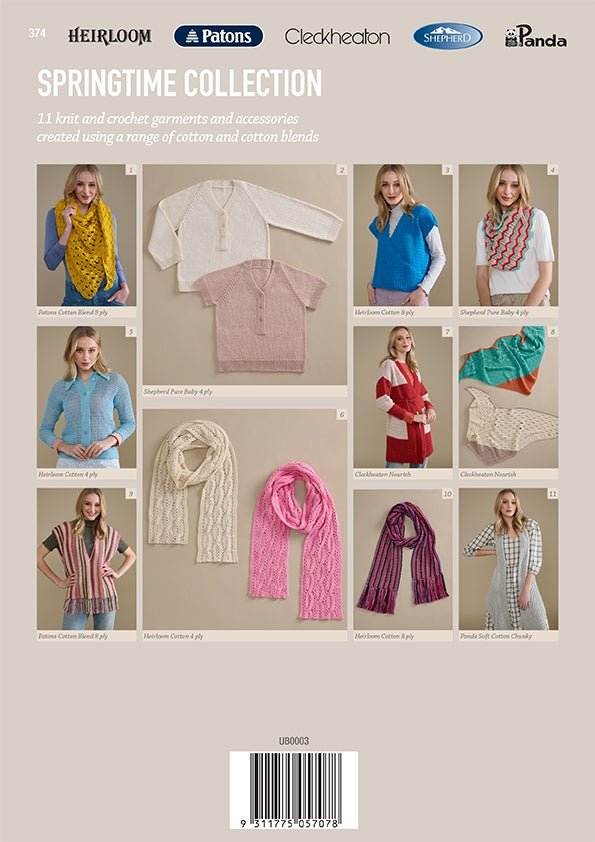 Book 374 - Springtime Collection - Mooroolbark Wool