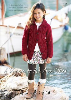 Book - 415 Hayfield Voyage to the Aran Isles - Mooroolbark Wool
