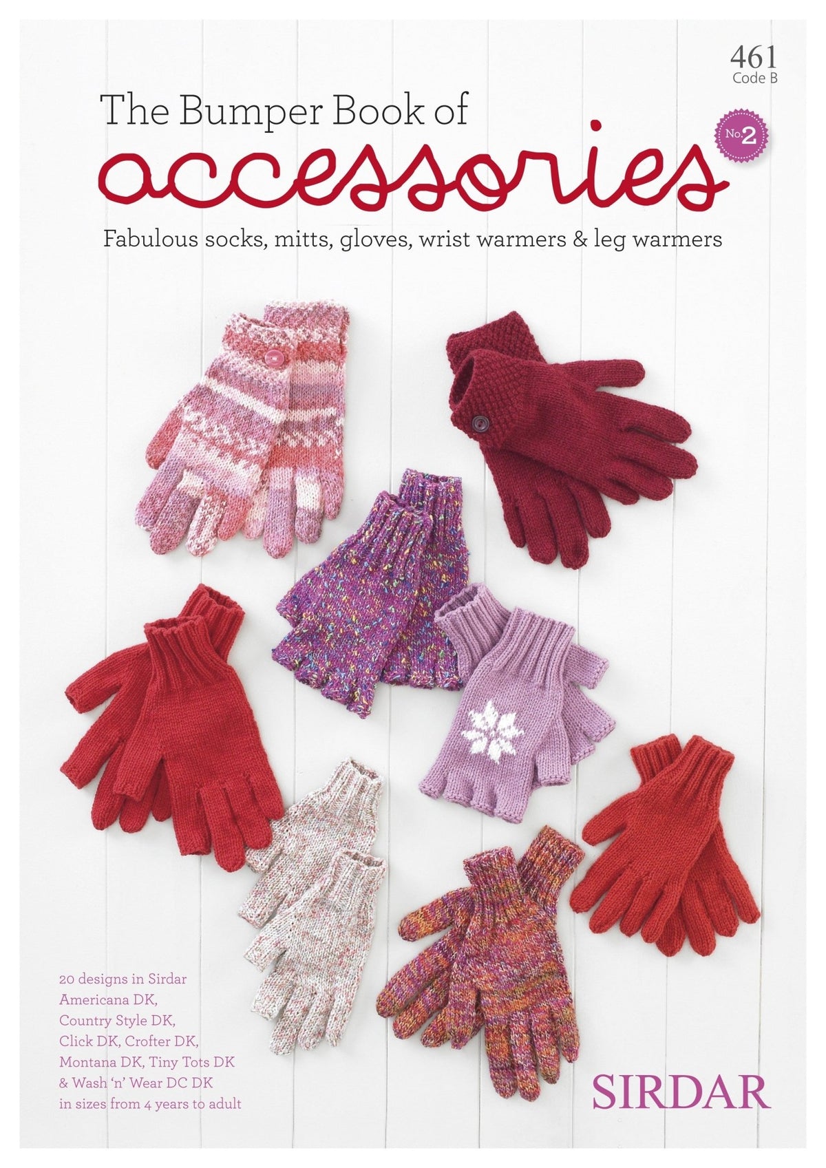Book 461 - The Bumper Book of Accessories - Mooroolbark Wool